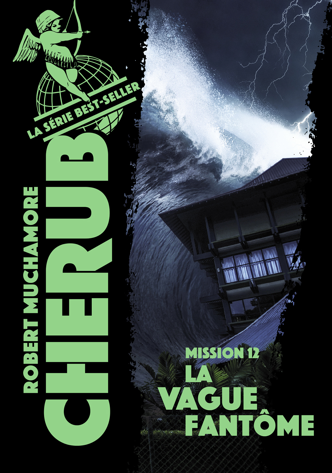 Couverture du livre Cherub (T12) - La vague fantôme